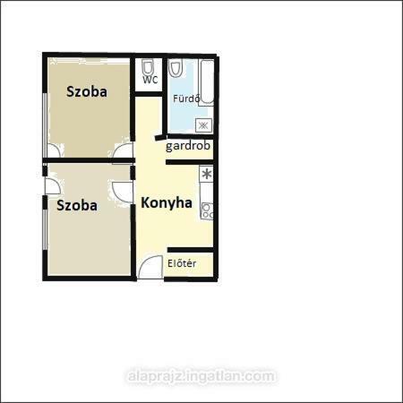 Lelle-Kert Apartman 01 Balatonlelle Bagian luar foto